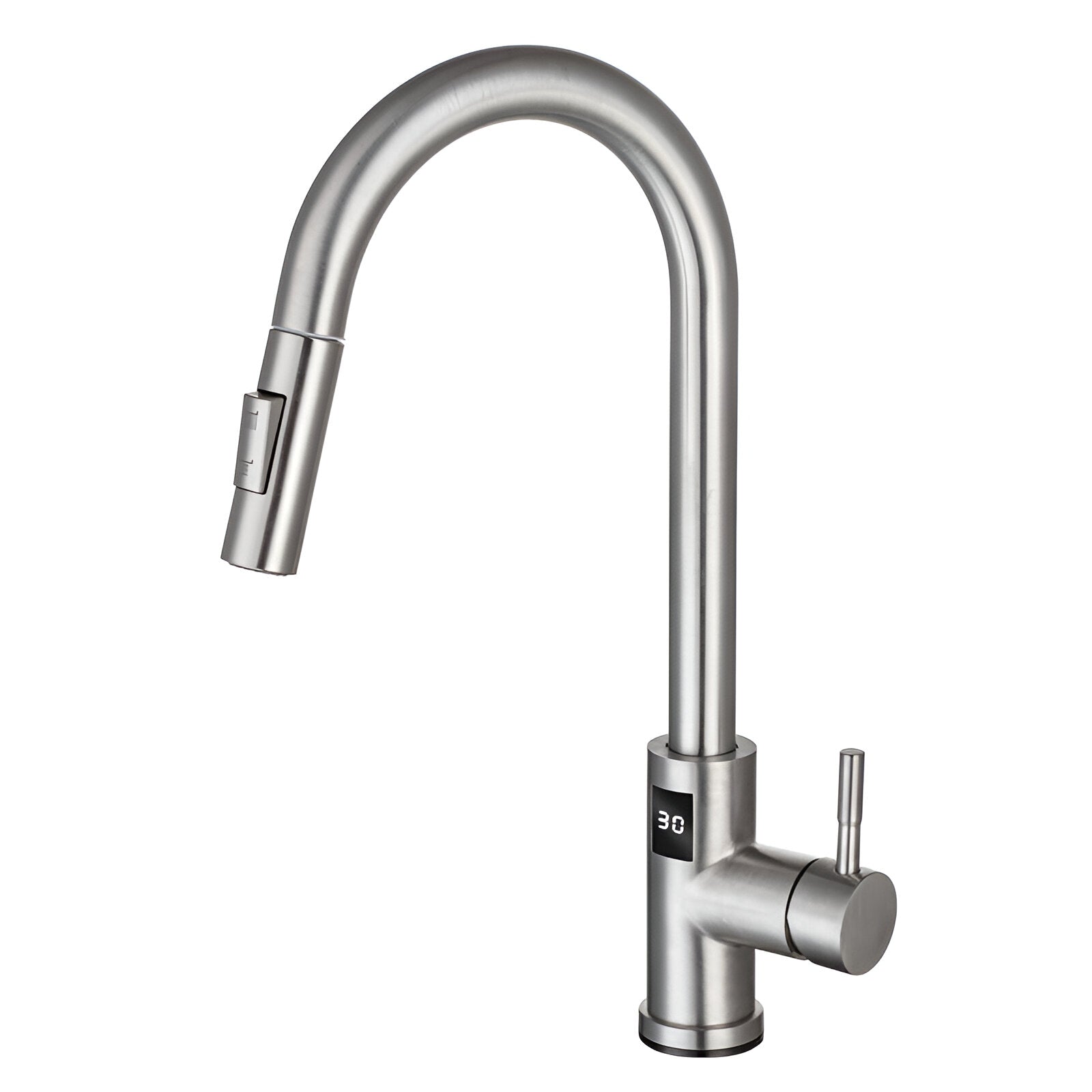 falkenberg touchless kitchen faucet brushed nickel